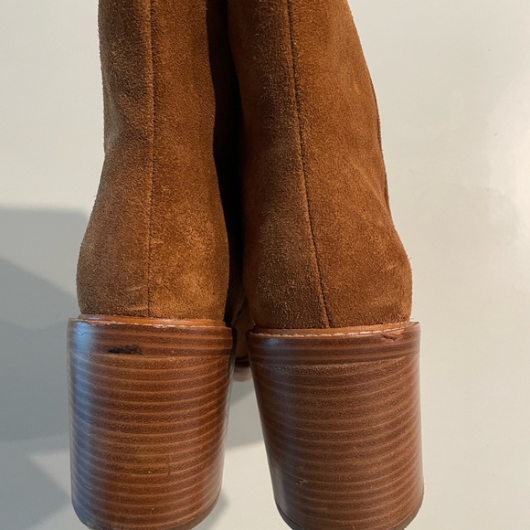Brown Suede Boots - Picture 3 of 11